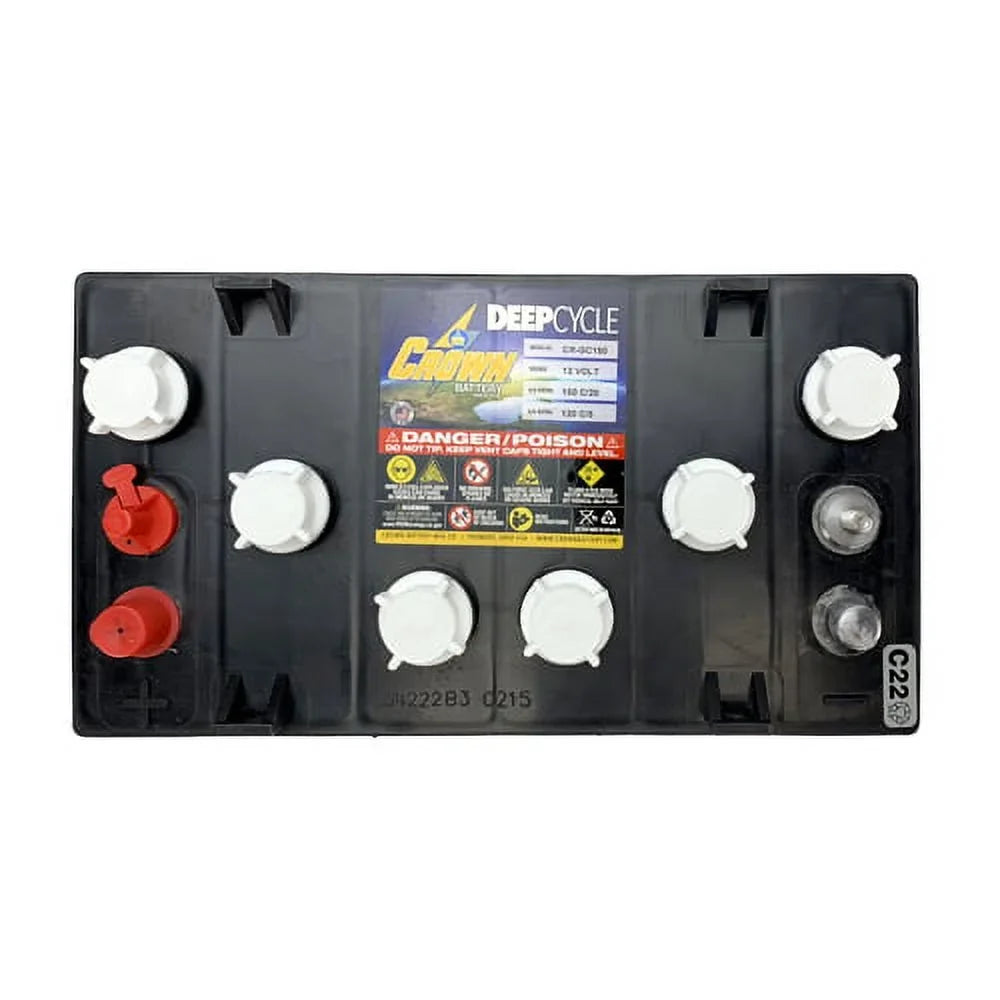 T1275 AH Battery Deep for Battery Trojan X4 Crown 150 Cycle Replacement