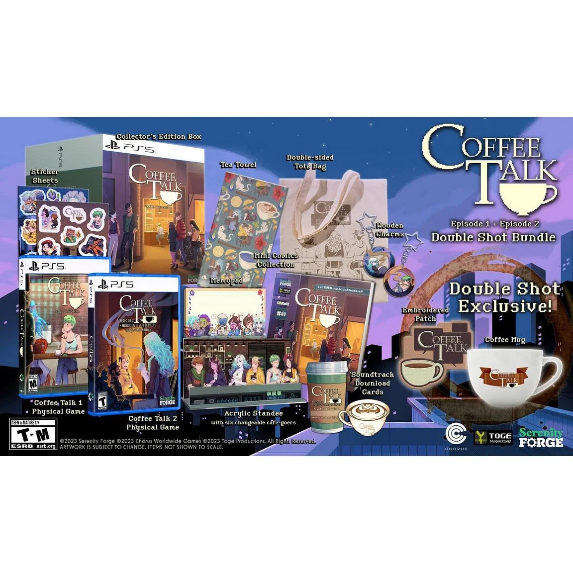 Bundle, 5 Talk Episode Double + PlayStation Episode Coffee Shot 1 2: