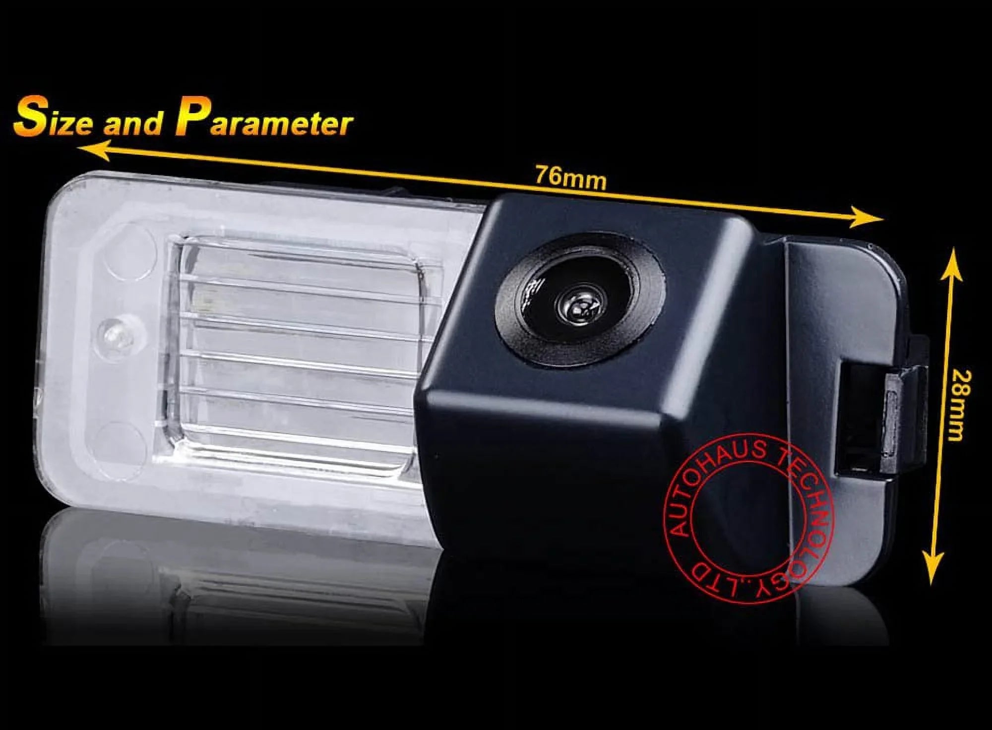 HD Vision Field Waterproof Night CCD Camera Car VW Backup Rear Skoda New Beetle View for Parking 170°Viewing