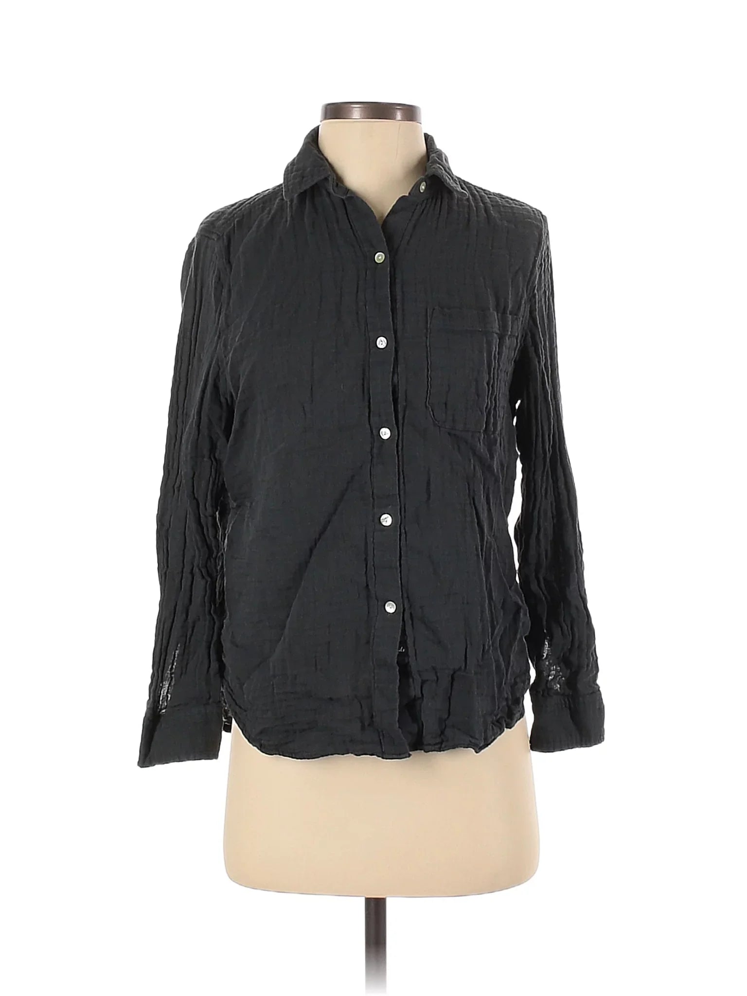 Rails Women's Button-Down Size Pre-Owned Long Shirt Sleeve XS