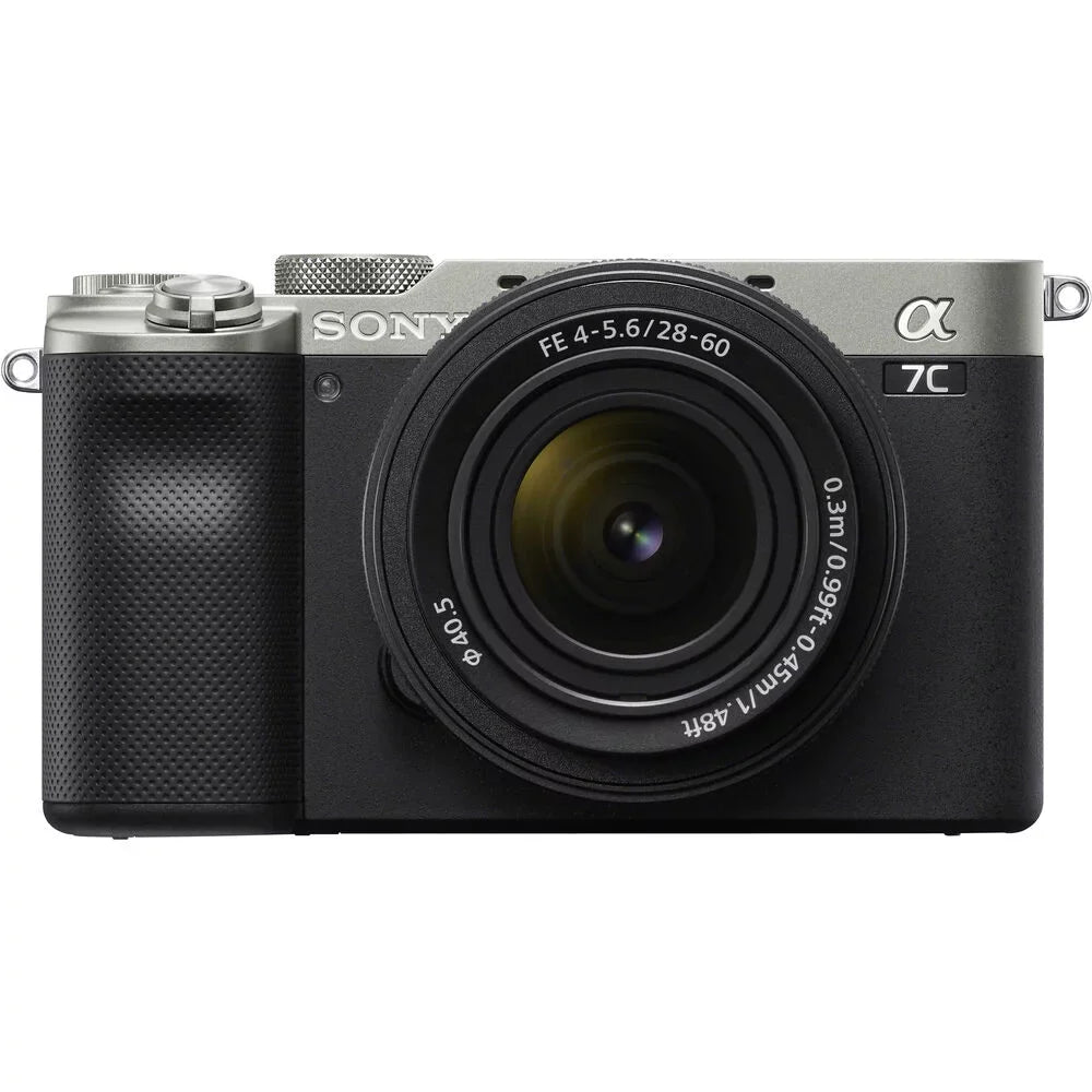 Lens Mirrorless (Silver) - ILCE7CL/S with Camera a7C 28-60mm Sony
