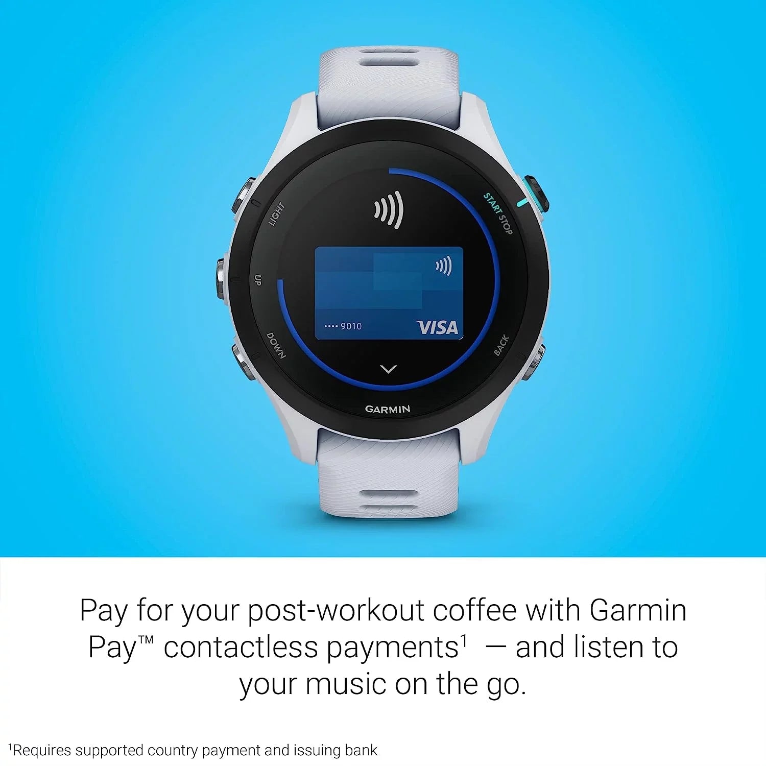 Base, Kit Smaller Smartwatch Charging 255S Garmin Insights, USB GPS Running Forerunner Car/Wall Cleaning 6Ave Whitestone Long-Lasting Advanced Adapters Music, Music, Battery, & with with