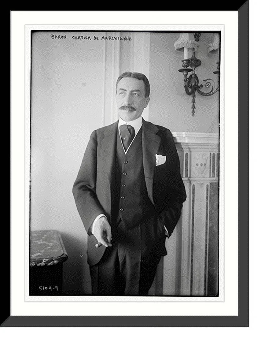 De Historic Marchienne x Cartier - Baron 17-7/8" 2, Framed Print, 21-7/8"