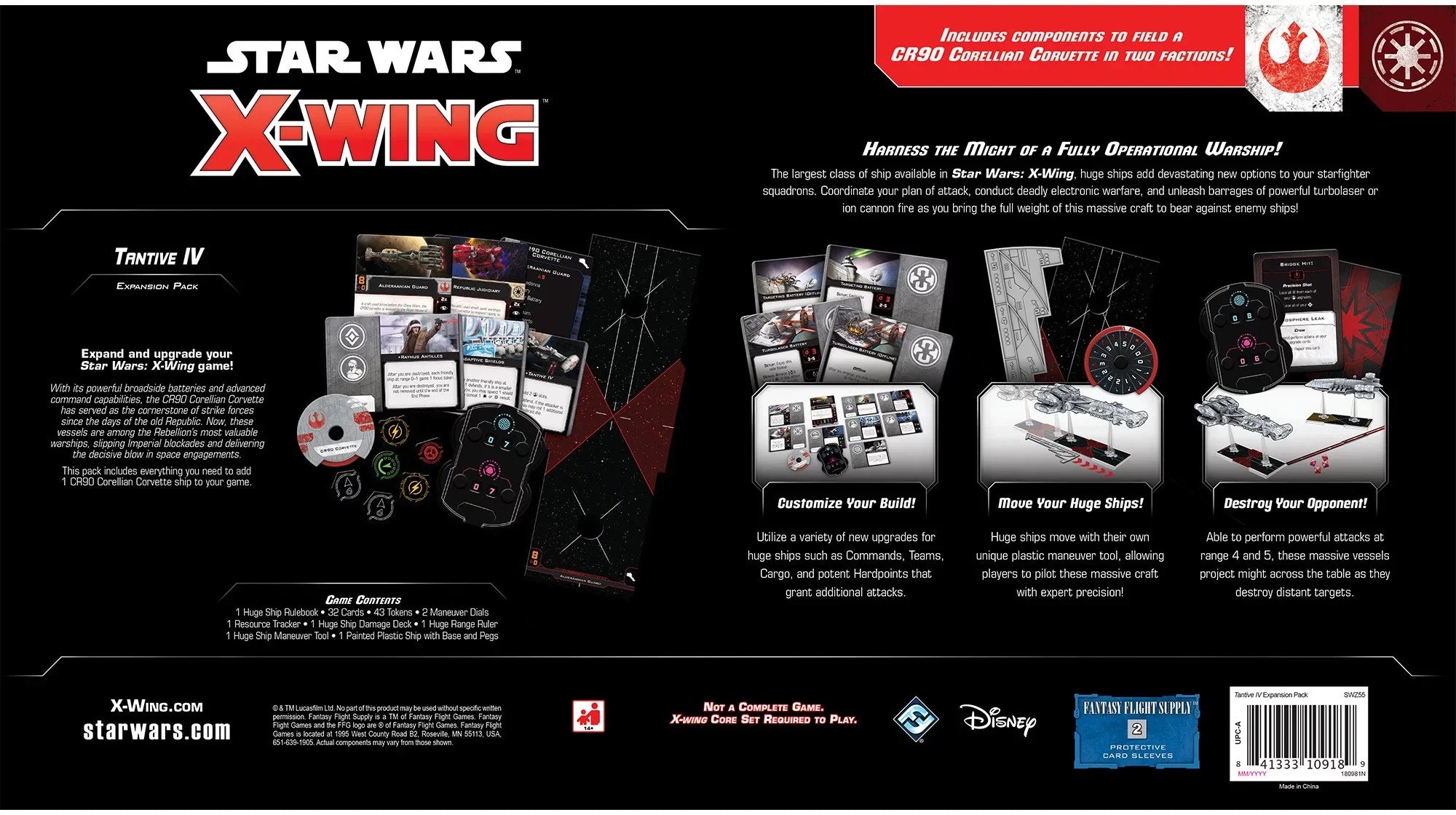Pack Star Tantive Edition) Expansion IV Wars: - x-Wing (2nd