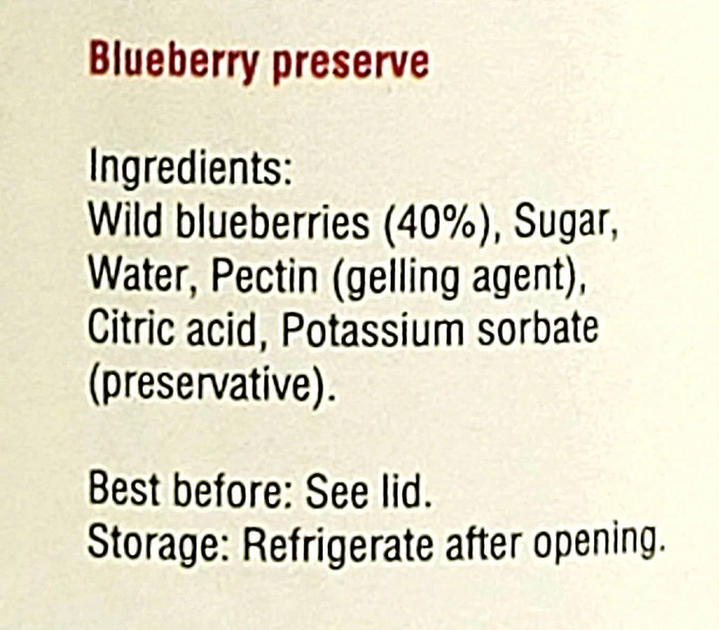 14.1 Hafi Swedish Steel Pack & (3-Pc Stainless Spoon Each Blueberry with Modern ml) Set) Gooseberry Oz. of Bonus Combo Preserves (400 Swedish