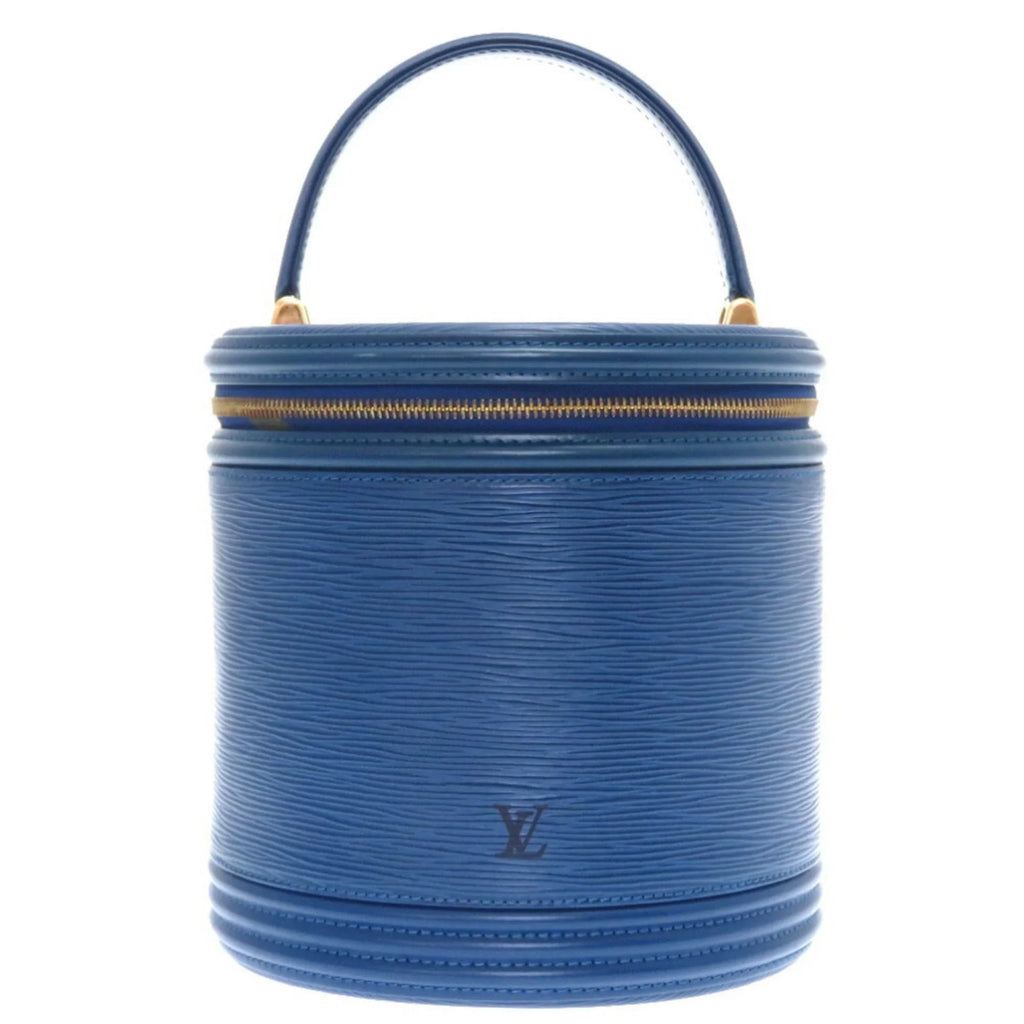 Handbag M48035 Epi Cannes Pre-Owned VUITTON (Fair) Vuitton LV Bag Louis LOUIS 0101 Blue