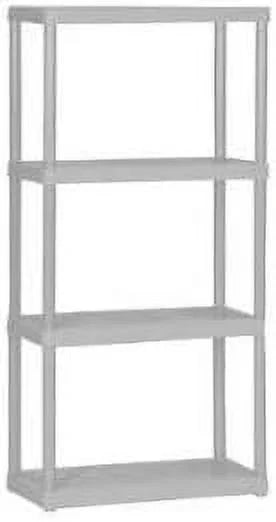 Lb H D 48" 55 Plastic White 12" X Maxit 24"W Shelving X