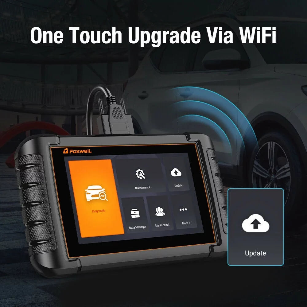 Reader Scanner IMMO SRS Car System All Diagnostic Scan Tool Code OBD2 NT809 ABS Foxwell