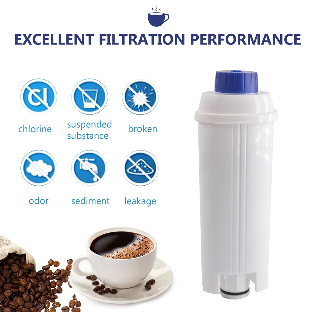 Maker Filter Compatible C002 4Pcs Replacement Machine Coffee Coffee Maker Replacement Coffee Machine Delonghi Coffee Filter DSL with for Filter Accessory Cartridge Filter