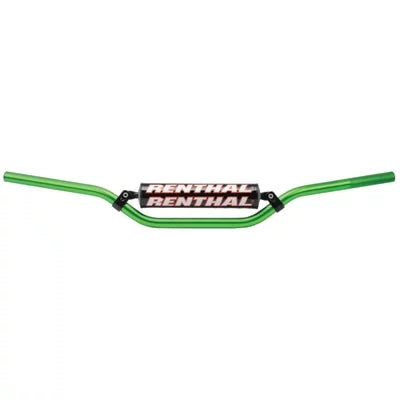 Renthal Carmichael for KTM Handlebar Aluminum MX 7/8" Ricky Bend 300 Green 1990-1992