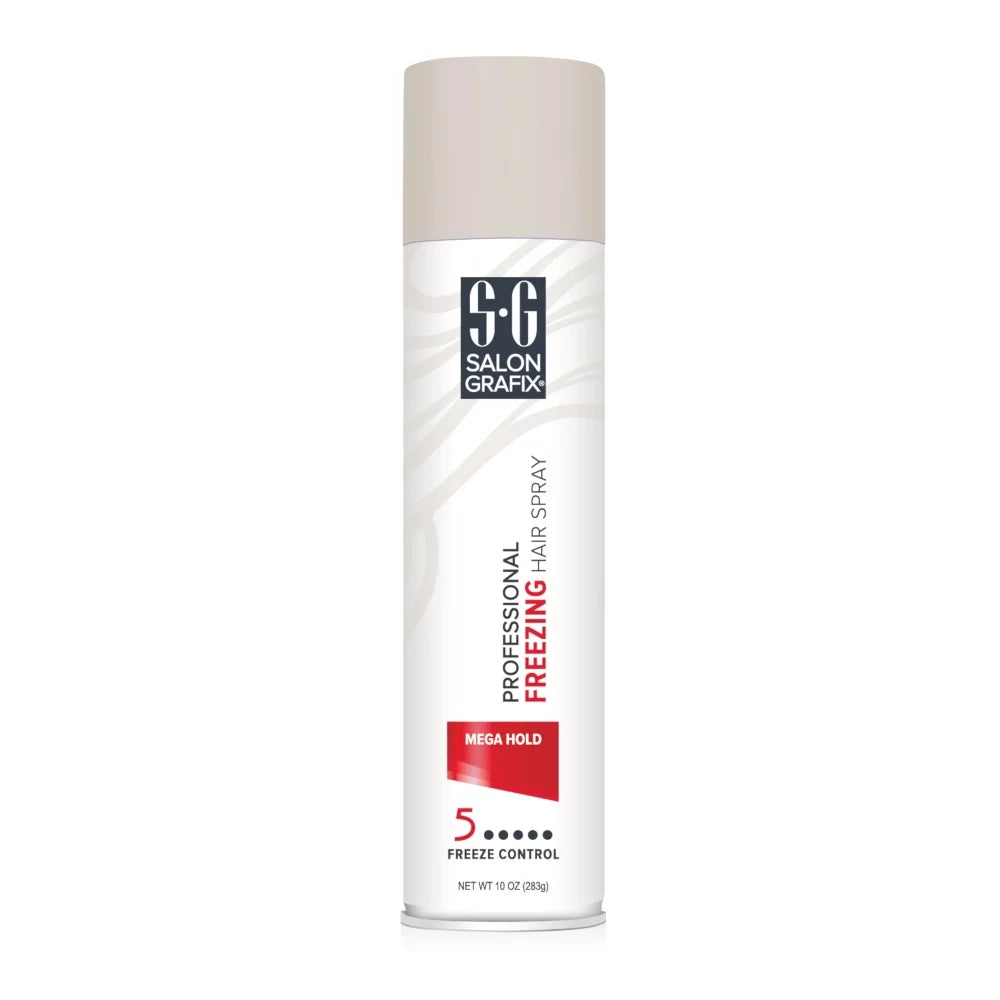 Mega Spray, Grafix Pack Hair Each 10 Ounces Hold Professional Freezing Salon 3