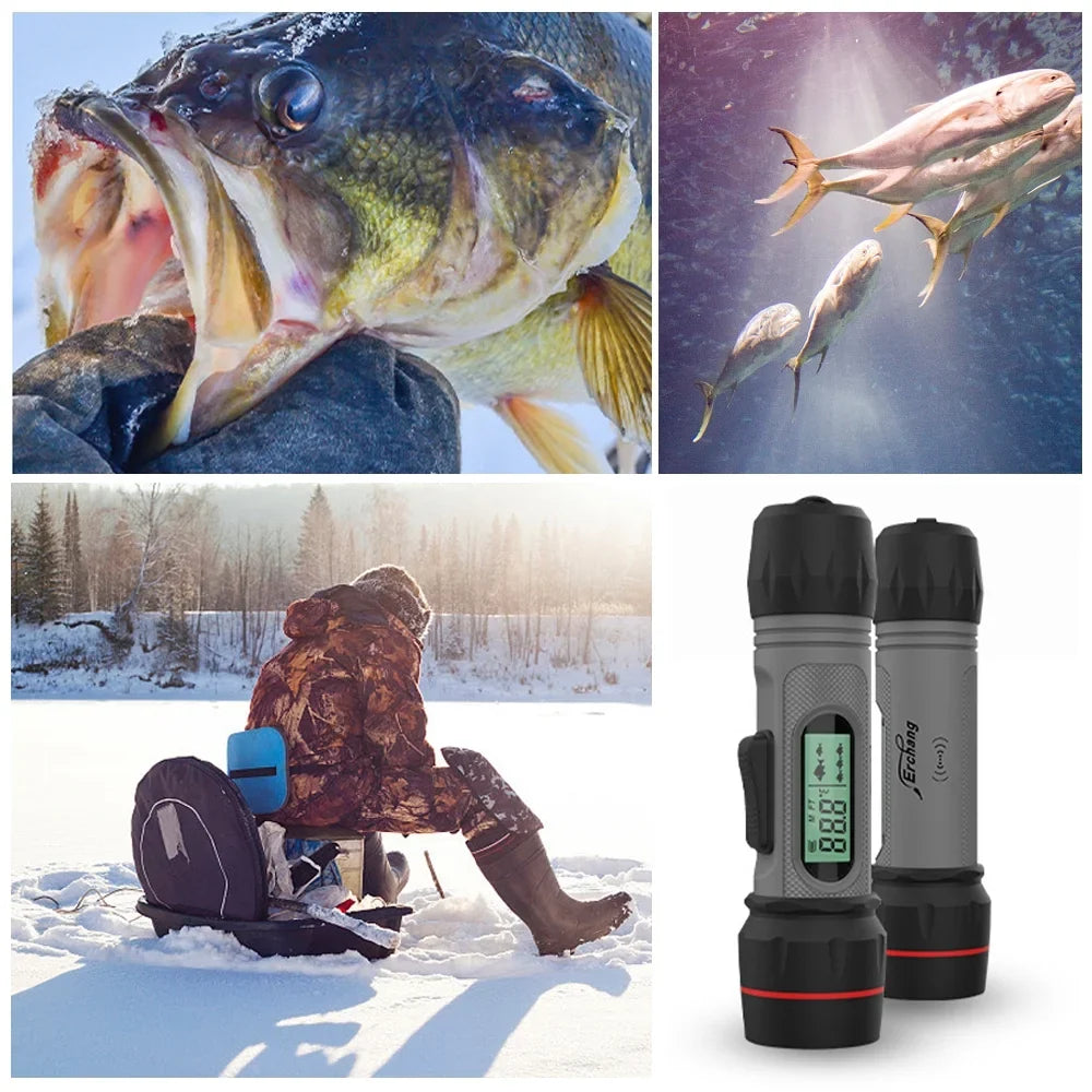 Handheld Fish Fish Waterproof Fish Handheld Sonar Fish Sonar Fish Erchang Sonar camera,Waterproof Fish Fish Fish Sonar Waterproof Undersea Ice Handheld