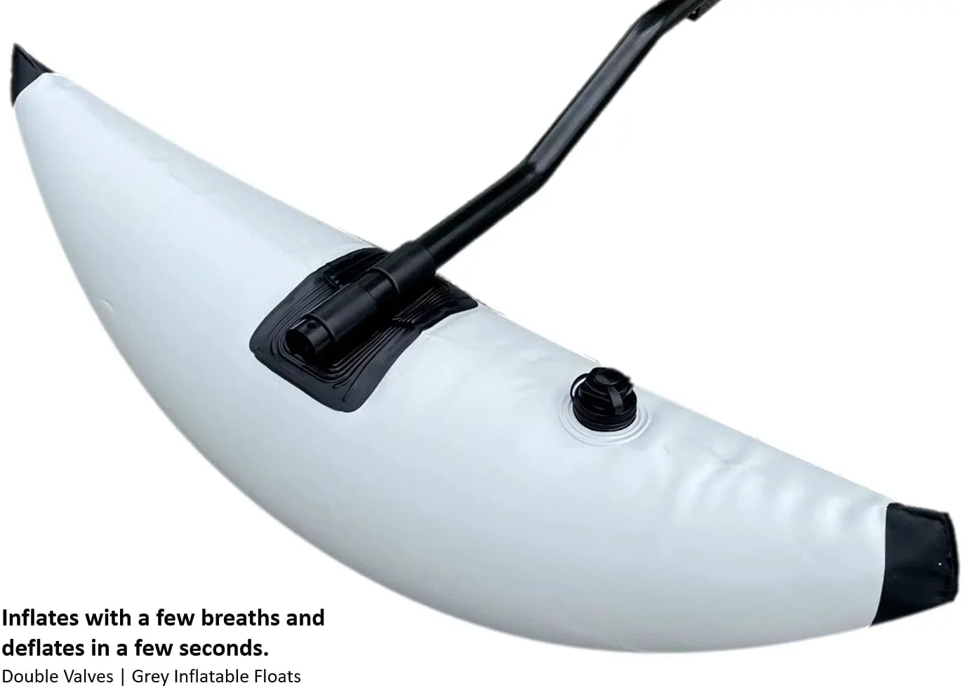 Sidekick Tube Fishing Rod System Grey Breath Kayaking Gray Canoe Adjustable Boat Float Patches Outdoor PVC Pactrade Accessories Kayak Repair Buoy Inflatable Kit Buoyant Outrigger Stabilizer Arm Marine
