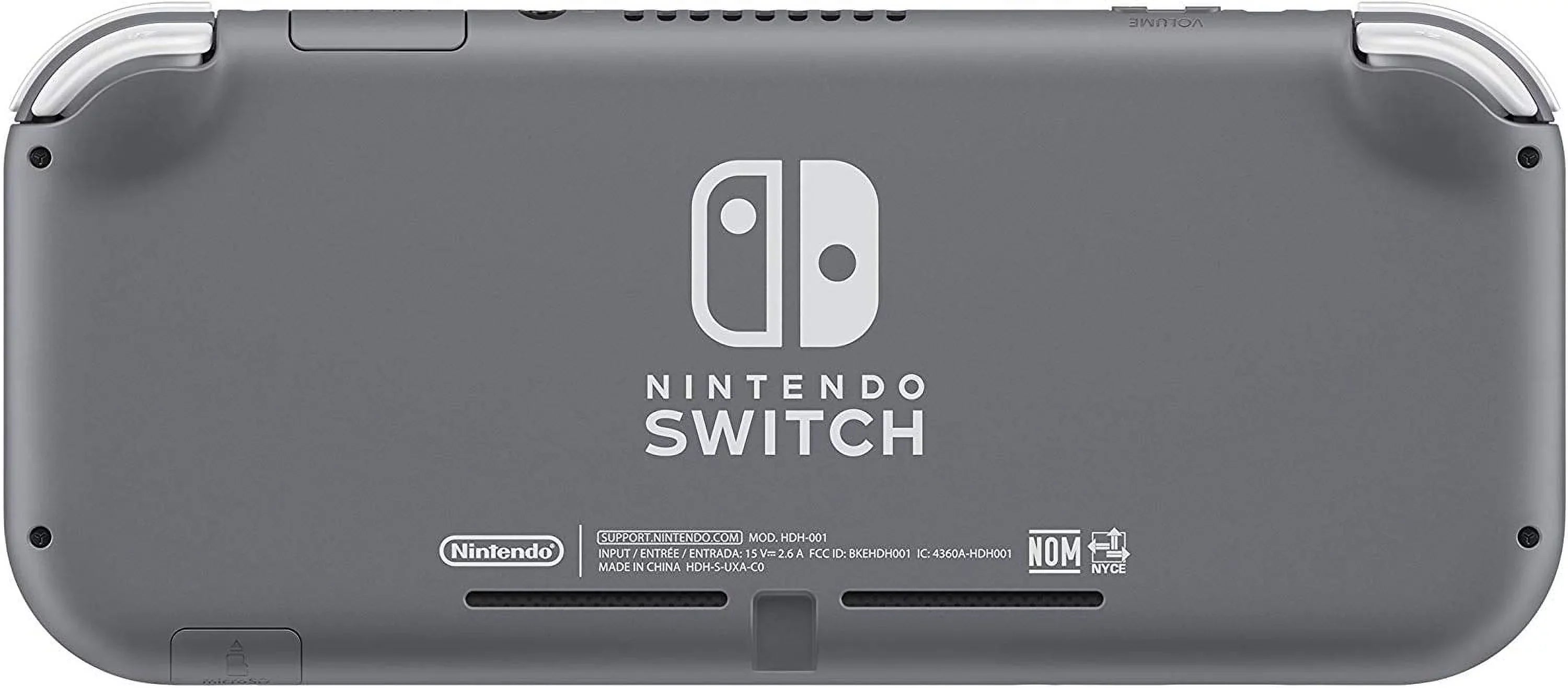 Lite Switch Gray Nintendo (Refurbished) Restored Power Cord With