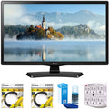 LED LED High for TV HDMI 720p Screen Cleaner with 6ft Diag (24LJ4540) Cable, Model Class HD 24" 23.6" LG 2x Telivision Speed 2017