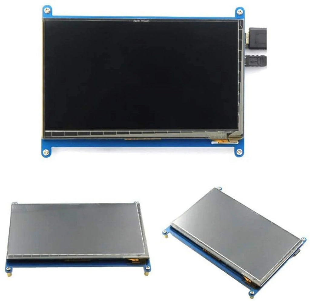 Touch Pi 1024x600 HDMI 7 Capacitive Compatible Module Screen Treedix LCD inch 3B+/4B Display with Raspberry Monitor