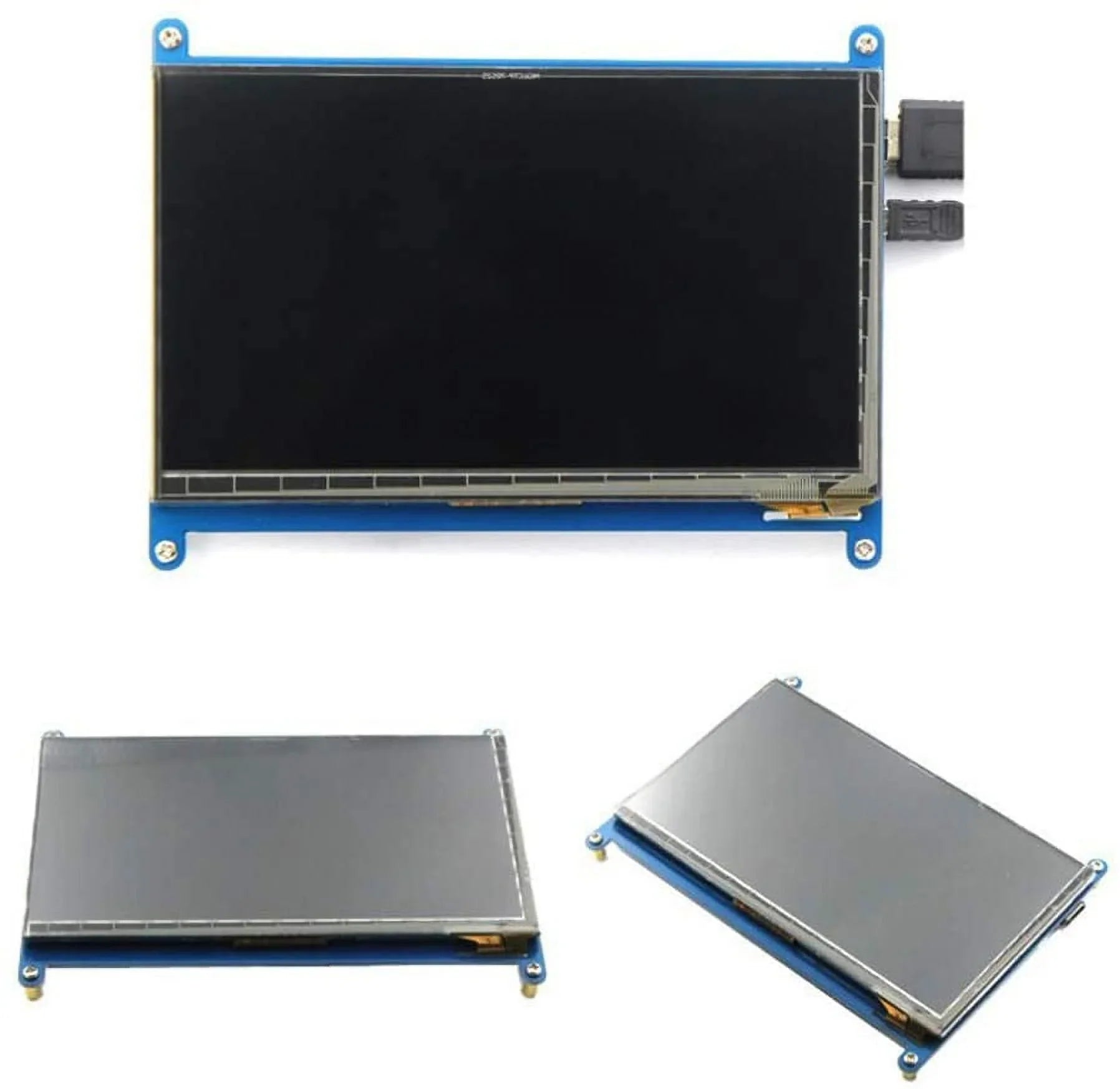 Touch Pi 1024x600 HDMI 7 Capacitive Compatible Module Screen Treedix LCD inch 3B+/4B Display with Raspberry Monitor
