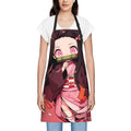 Decor Kamado Waterproof Apron Slayer Nezuko Kitchen/Cooking/Gardening/Painting/BBQ/Baking/Chef/Craftsman Home For Demon