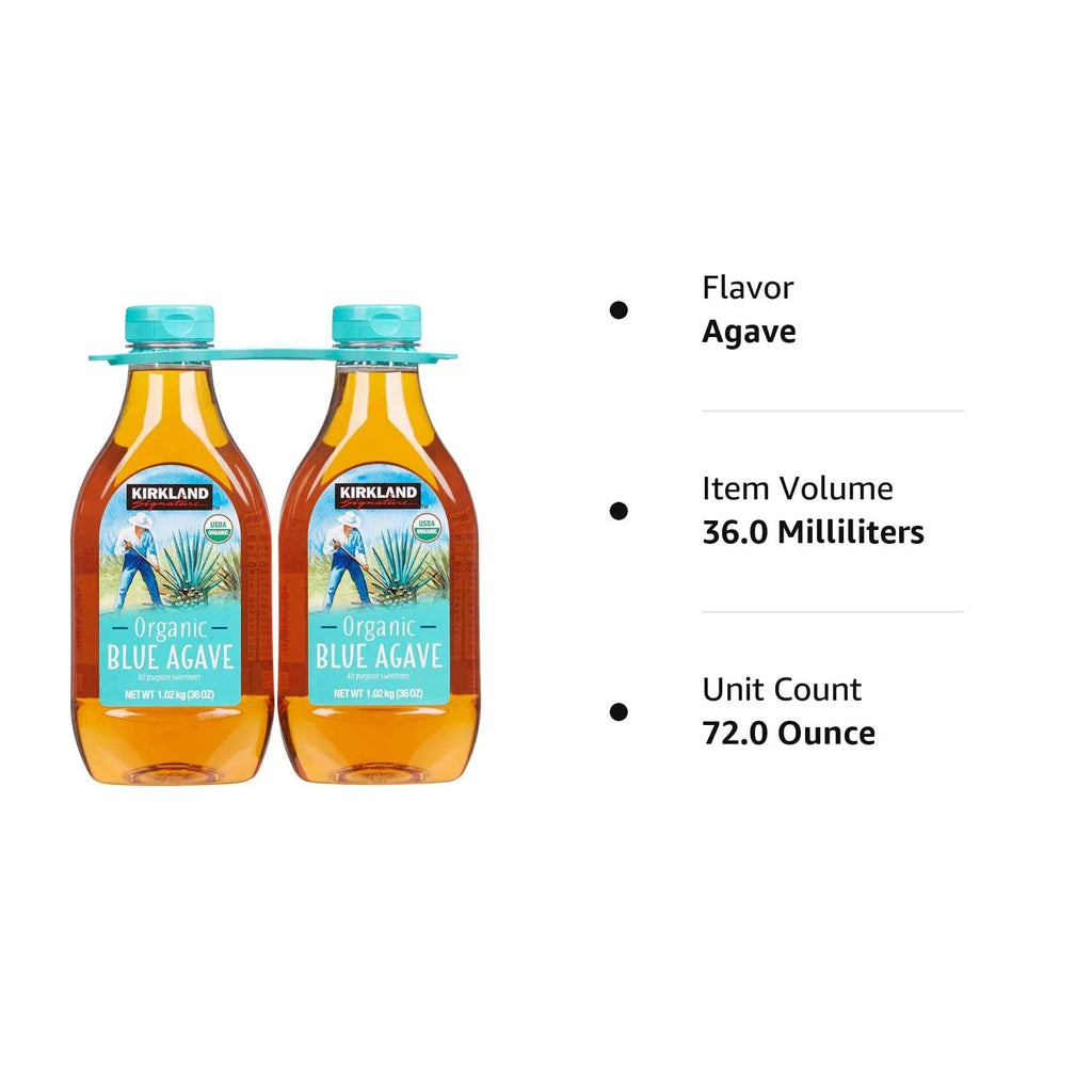 2-count Blue Organic Agave, KS oz, 36