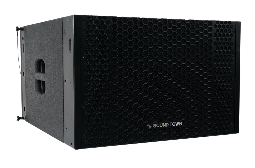 Line (ZETHUS-210S) Sound 1200W Array ZETHUS Subwoofer Series 2X12" Town