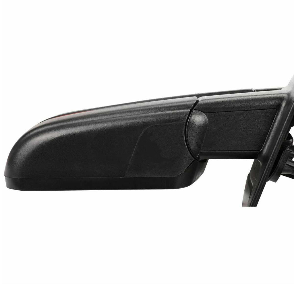 Black Driver V6 Ford AutoShack Heated Mirror V8 4.6L RWD F-150 4.2L Folding 5.4L Power 2006 for 2005 KAPFO1320242 Textured 2004 Replacement 4WD