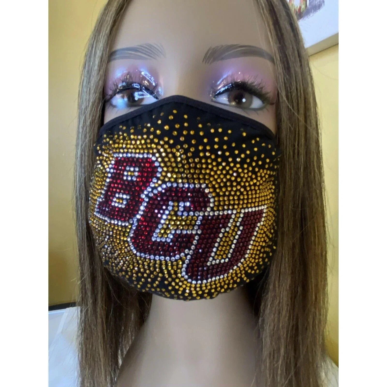 Face with Cookman Mask Filter University Bling Bethune
