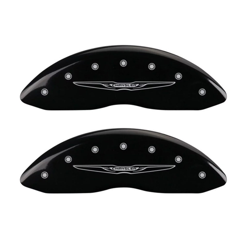 Black Engraved 4 LIMITED Style silver Wing CHRYSLER 2/Chrysler 300C Fits Caliper select: ch Covers & 2012 2013 finish Rear 300, CHRYSLER Front MGP