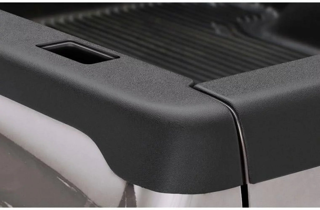 Bushwacker (Exc B4000 - Ford Models) Black, w/ 1993-2011 Ultimate Ranger BedRail Smooth|28509|Compatible Holes|2-Pc, STX with 6' w/o Caps by Bed Bed; w/ SmoothBack 1994-1997 Mazda 6' Stake RealTruck