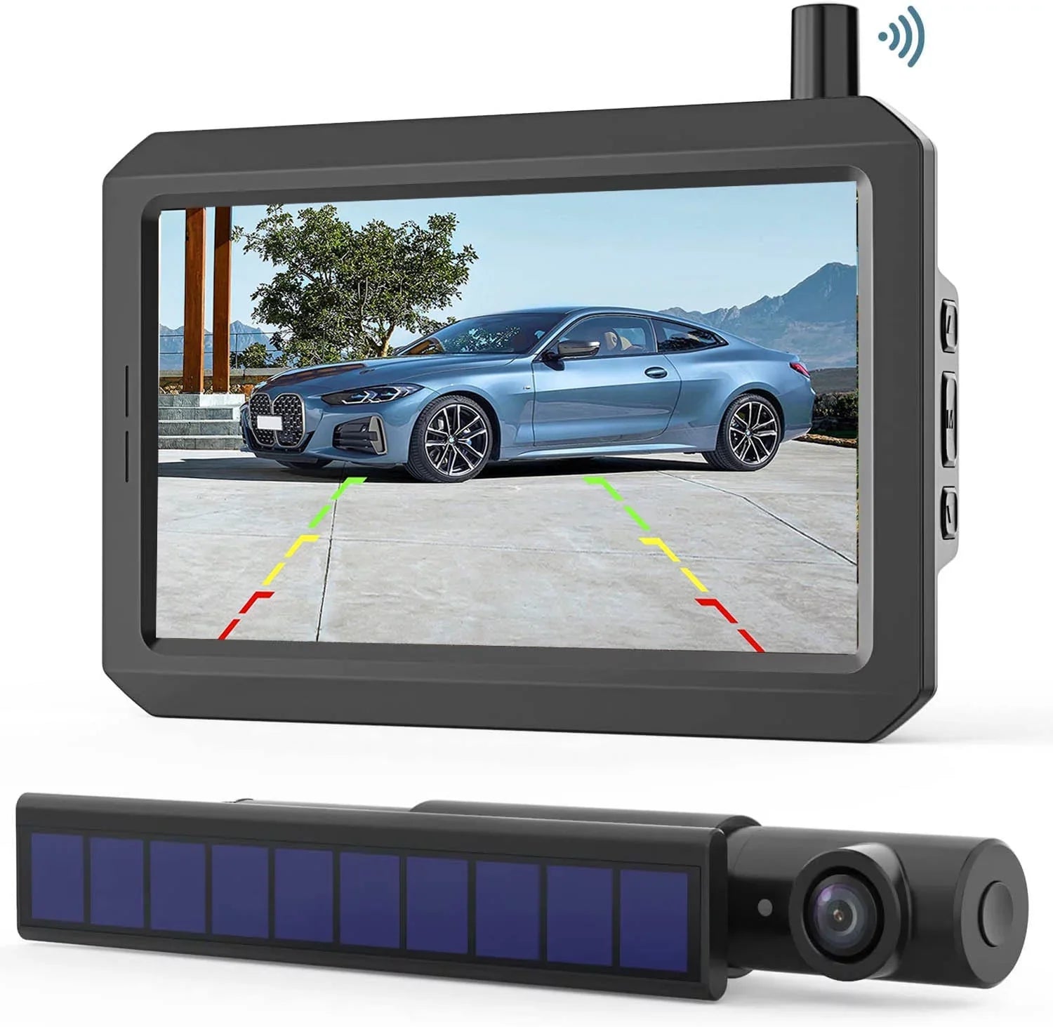 Wireless Rear Solar View Reverse Trailer Cameras Camera Camera HD Supports Assistance Backup 2