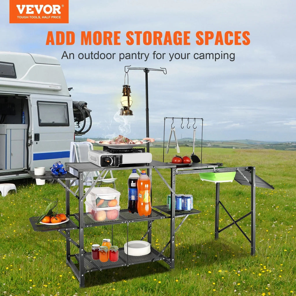 '- outdoor with Camping convenience durability! and 13.7 with Kitchen experiences Table - Portable Sink Enhance