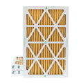 of Filters 17-1/2 Actual Air 18x24x2 Pleated Size: 3 Pack Glasfloss. 1-3/4 11 MERV x 2" Inch by x 23-1/2