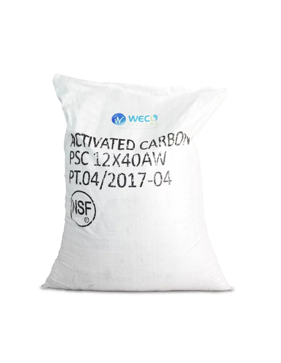 SHELL 1 12X40MESH Carbon CS1240AW Washed for Chlorine Removal CU.FT - Acid COCO