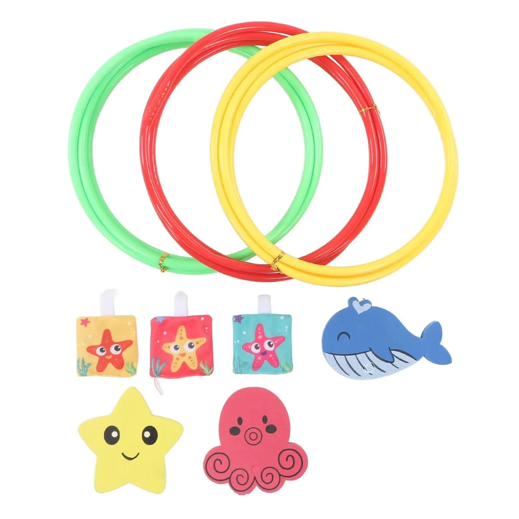 For Diving Kids Rings Sports & Children Durable Underwater Toy Swimming Portable Diving Rings Training