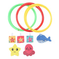 For Diving Kids Rings Sports & Children Durable Underwater Toy Swimming Portable Diving Rings Training