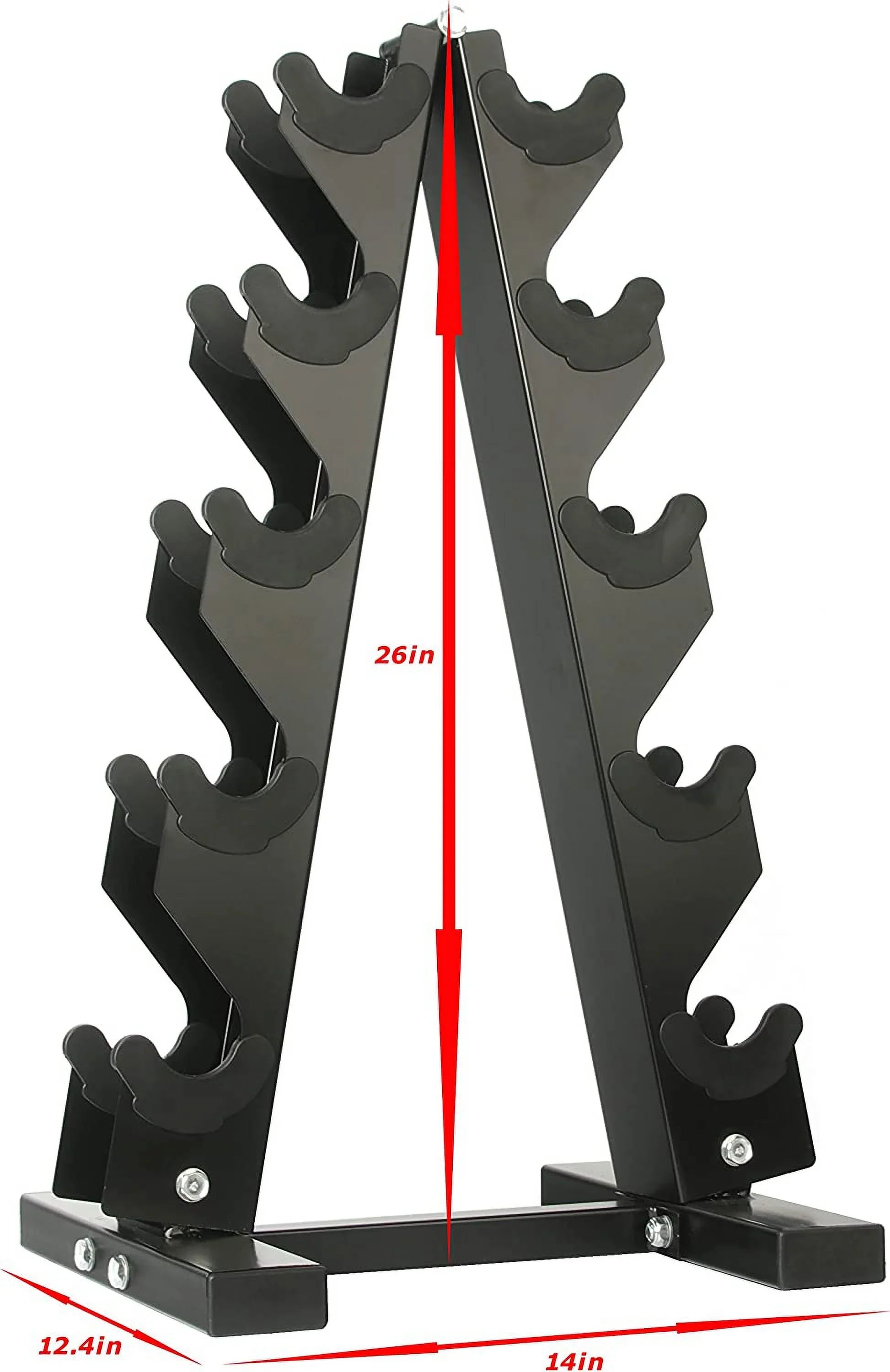 Hex 150 and Dumbbell Coated with Dumbbells Rubber Set Rack Pound