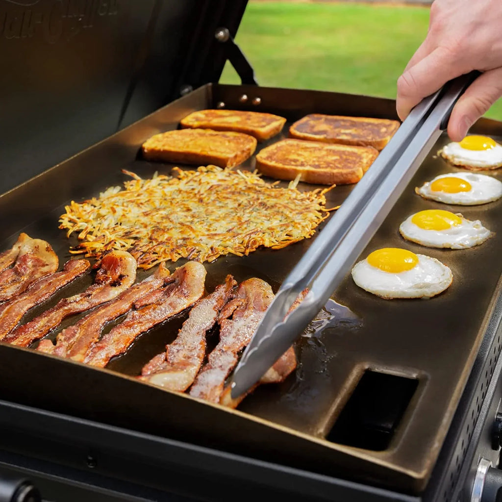Char-Griller Griddle 3 Burner Flat Iron