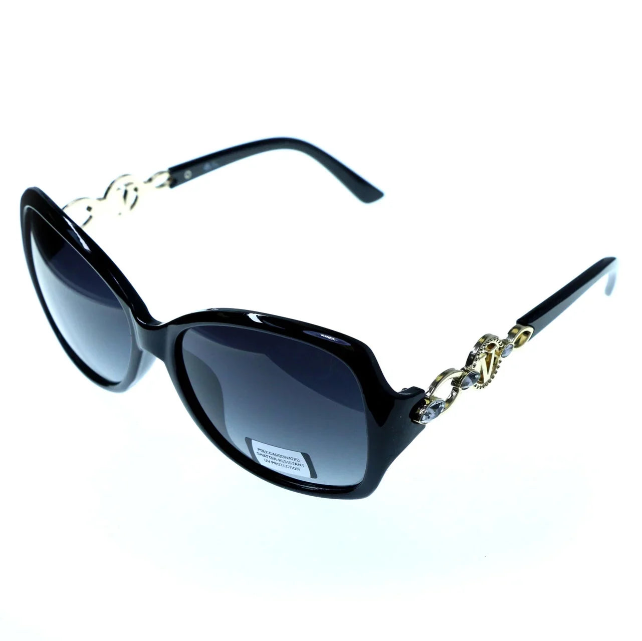 Frame Goggle-Sunglasses UV Resistant & Lens Amore protection Black Poly Black carbonate Shatter Mi