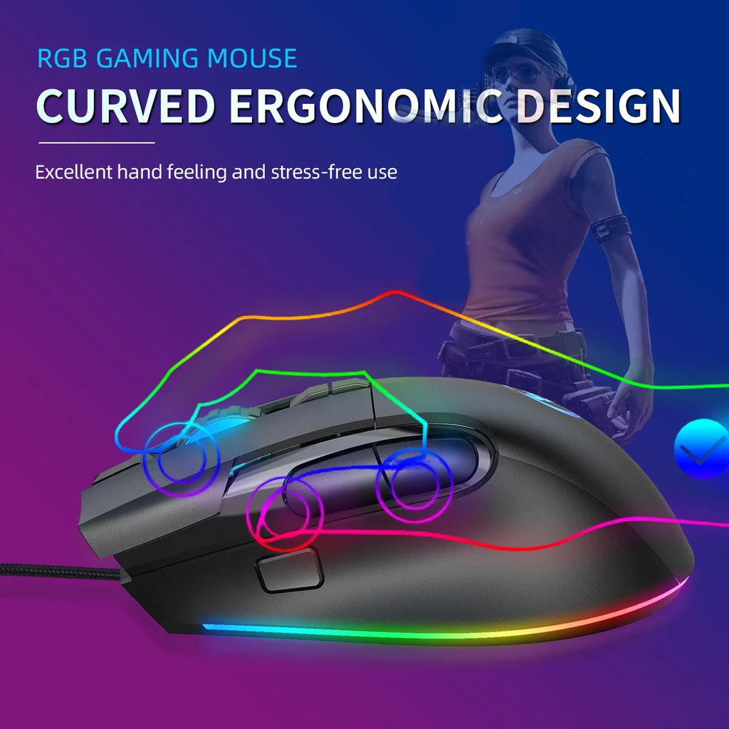 Effects, Key Keyboard Keys, Office Shortcut 6588 Full High Multi-function No and Programming Cool Conflict, V600+A905 Ergonomic Combo, Gaming Wired Macro Function, and Design, for