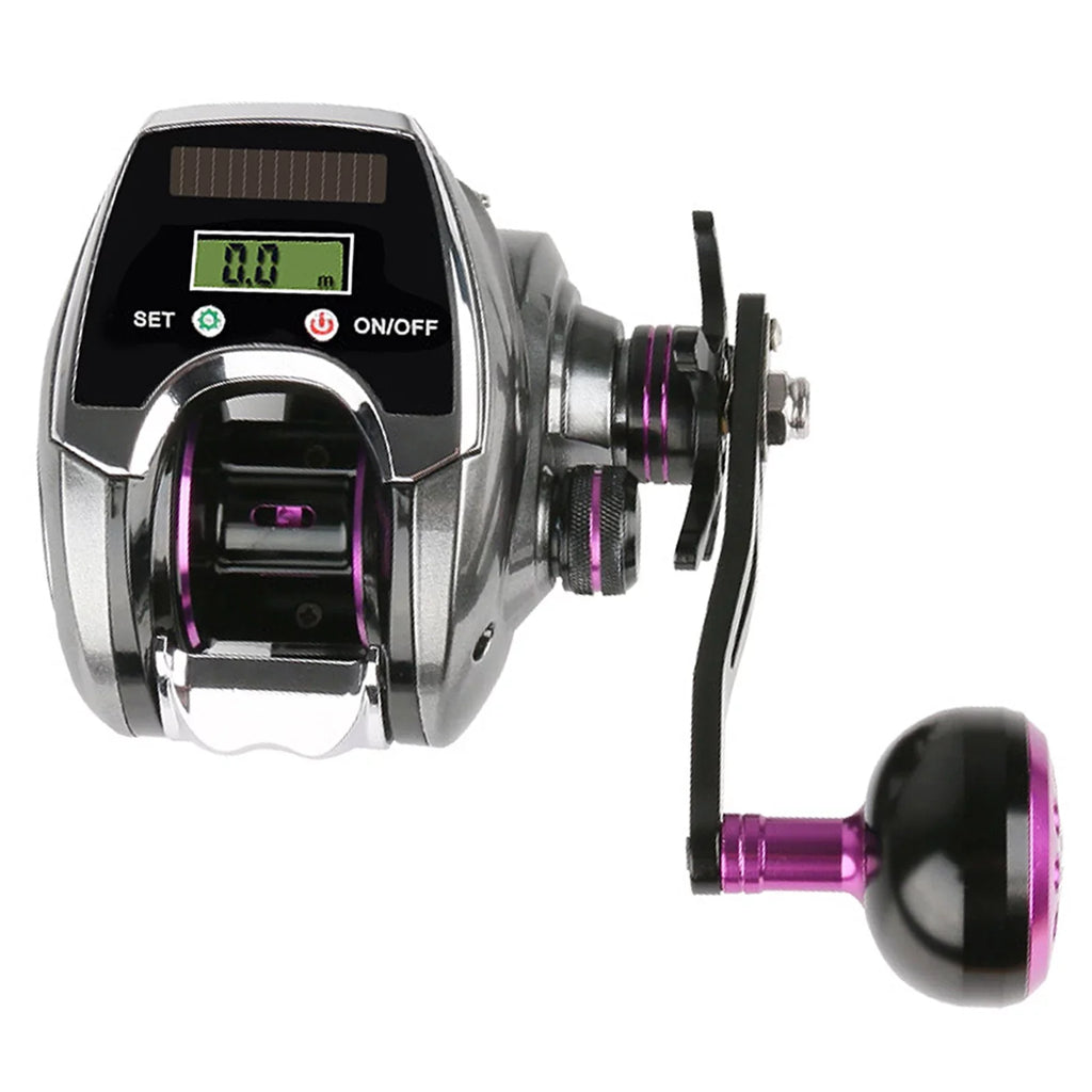 for Reel Charging Display System Speed Ratio with Baitcasting Sun Digital 8.0 1 High Fishing OWSOO