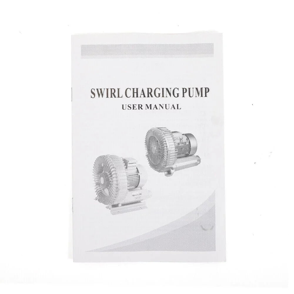Pressure Air 110V Aquarium Air Hydroponics Fish Miumaeov Aquaculture Blower High Blower 370W Pond Industrial Pump