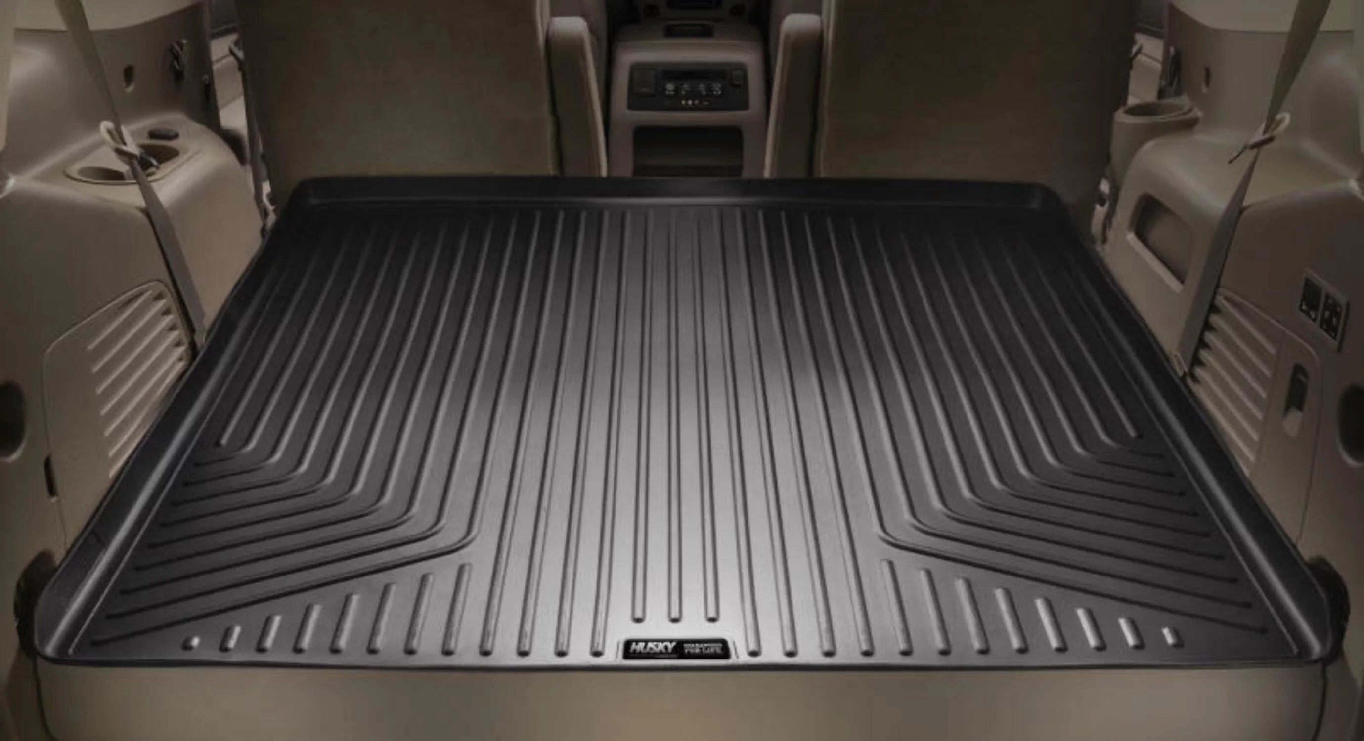 by Black Cargo Husky Compatible Ford Liner 07-12 RealTruck MKX Edge, with Lincoln Series Weatherbeater 07-15