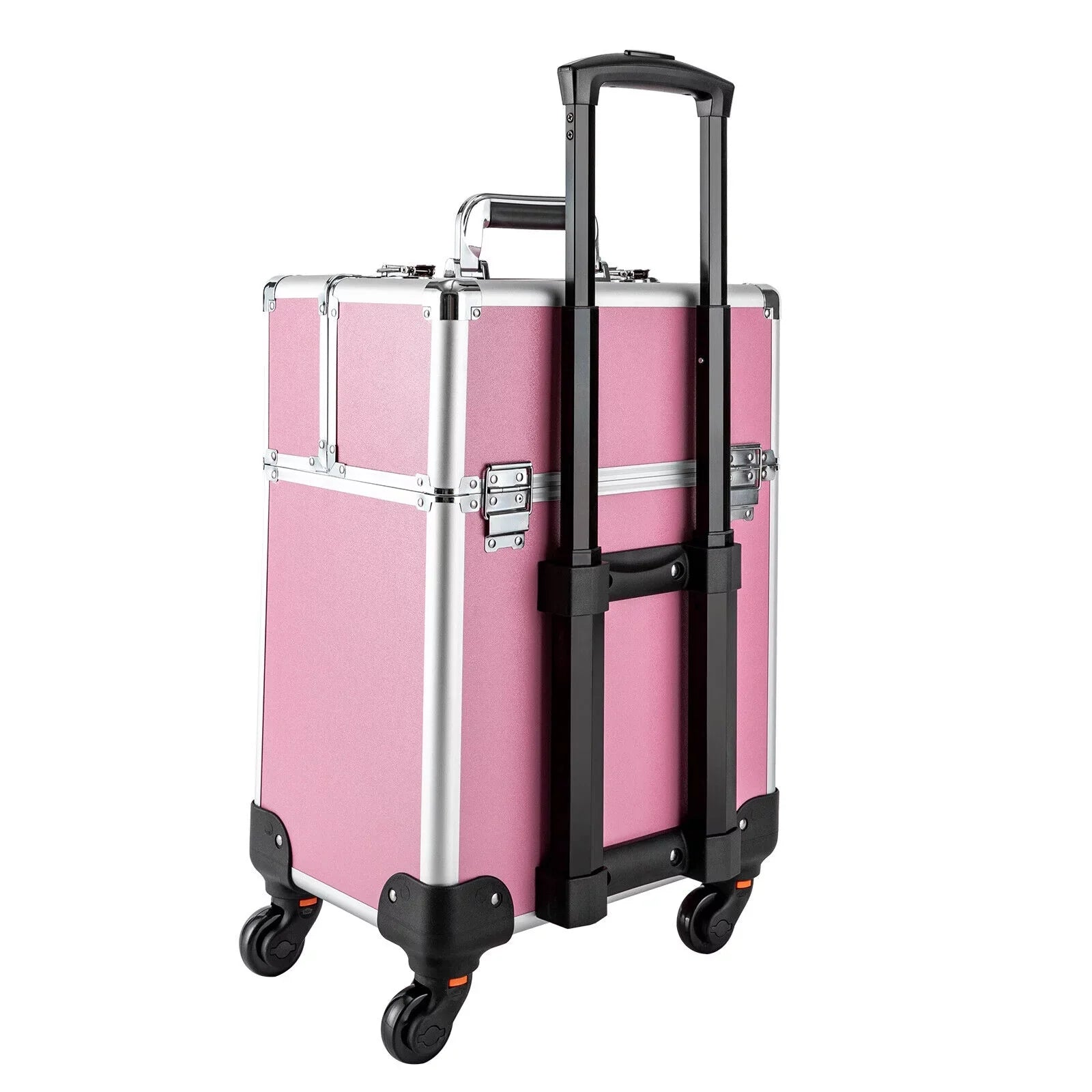 Cosmetic Rolling Professional Makeup Makeup Storage Train Organizer Trolley Case