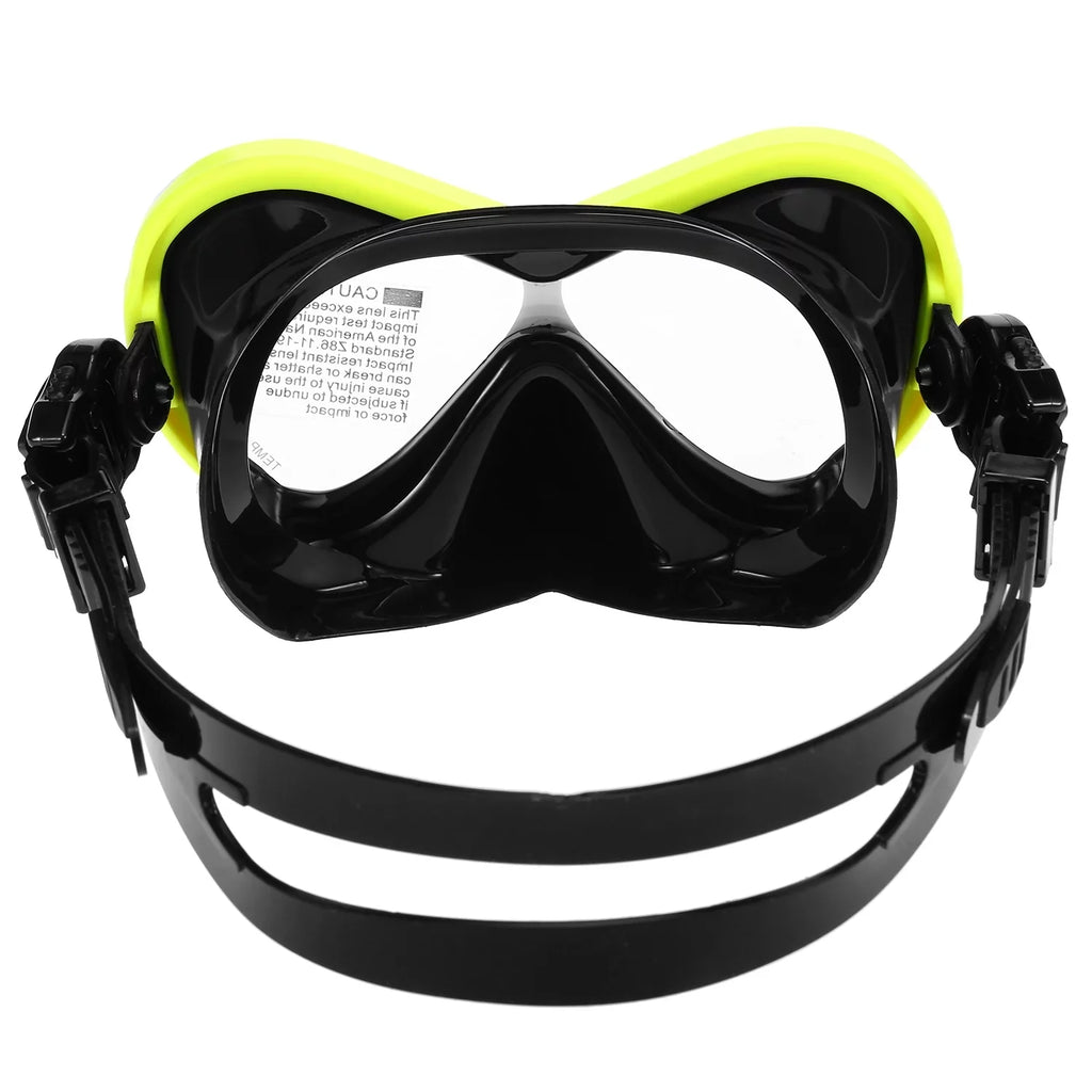 for Clear Set for Snorkel Vision Goggles Professional Kids Swimming with Tube Underwater Snorkel ammoon
