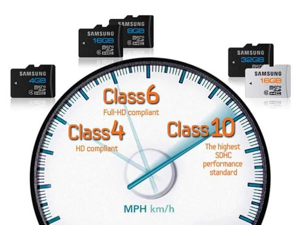 for 10 Samsung Micro SDHC Pro ZTE Z981 Speed Memory Card MicroSD High Evo 32GB ZMax Class B4K