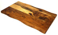 '- Cutting Acacia LIVE 5 Serving Solid Hand Tray Crafted 16" Board Woods Board | Hard Wood | Cahruterie (﻿Limit Order) EDGE Per Brown Mountain