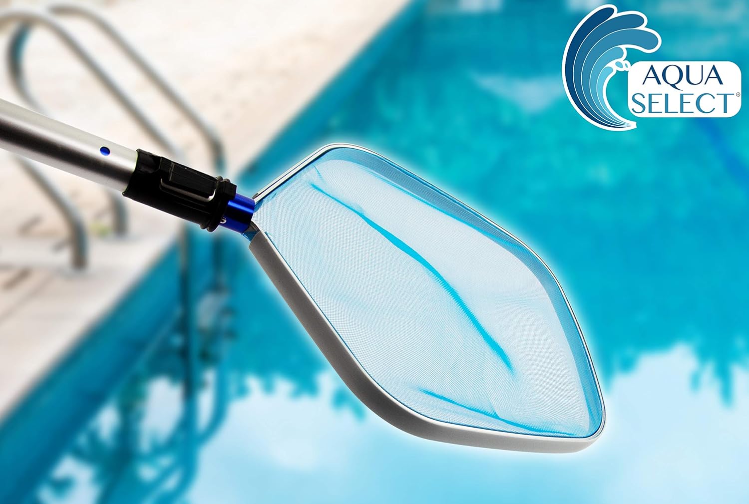 For Mesh Fine And Fountain Ultra Pool, Debris Blue Above Ground | Skimmer Inground Pool With | Heavy-Duty Spas | And Deluxe Pool, Chemical-Resistant Remove Leaves