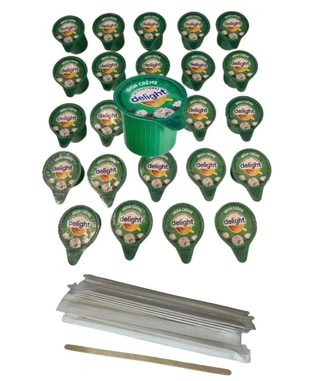 Delight Wooden Bundle 24 Crème 24 Stirs Inter Pack With Irish Singles Drink