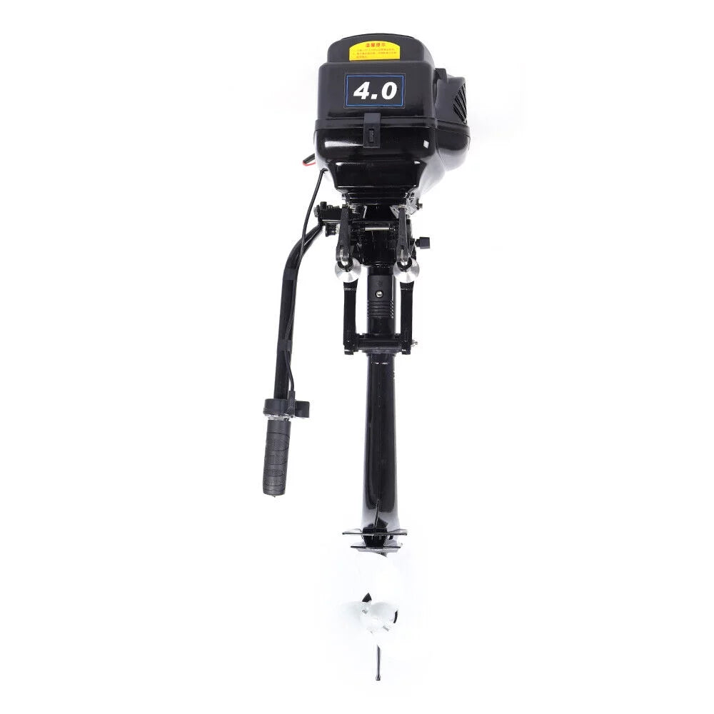 Engine Miumaeov 4 Brushless Motor Electric 1000W Outboard Boat Motor Trolley HP