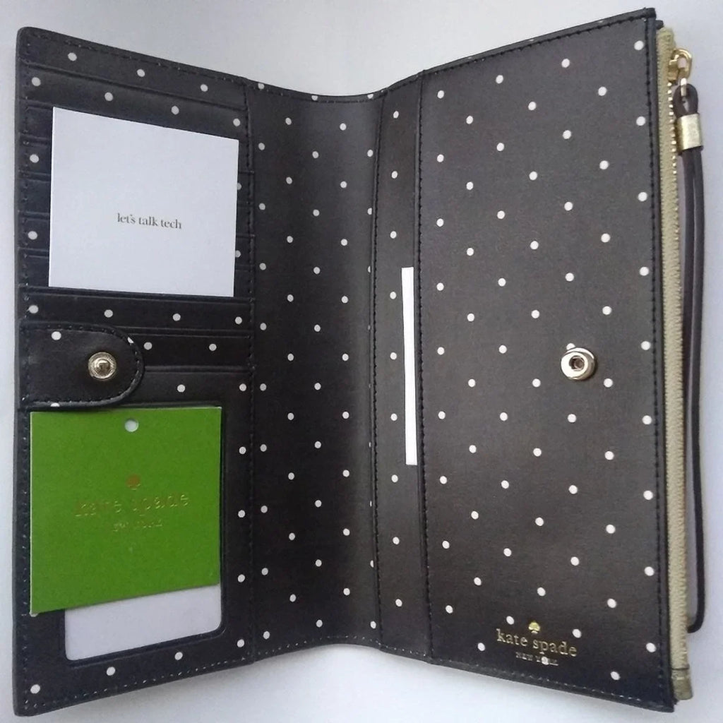 Eliza Gold Kate Wallet Street Blake Dot Wristlet Spade