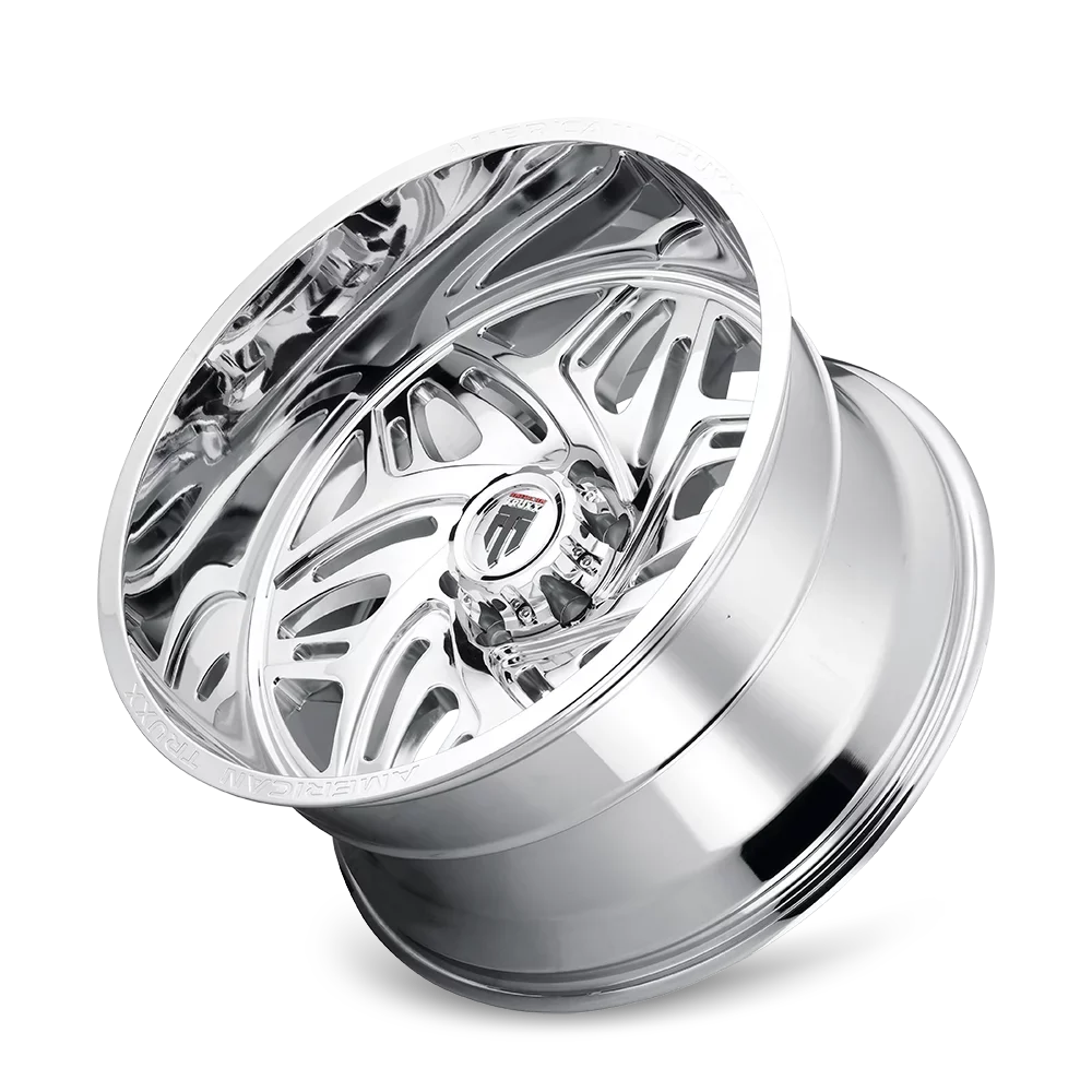 6x5.5 (-44mm) Truxx Chrome AT1914 22x12 Euphoria Wheel American